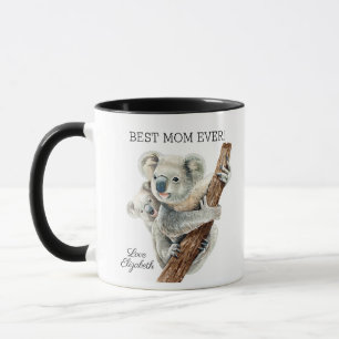 Caneca Melhor Mãe Já Dia de as mães De Amor Animal Koala