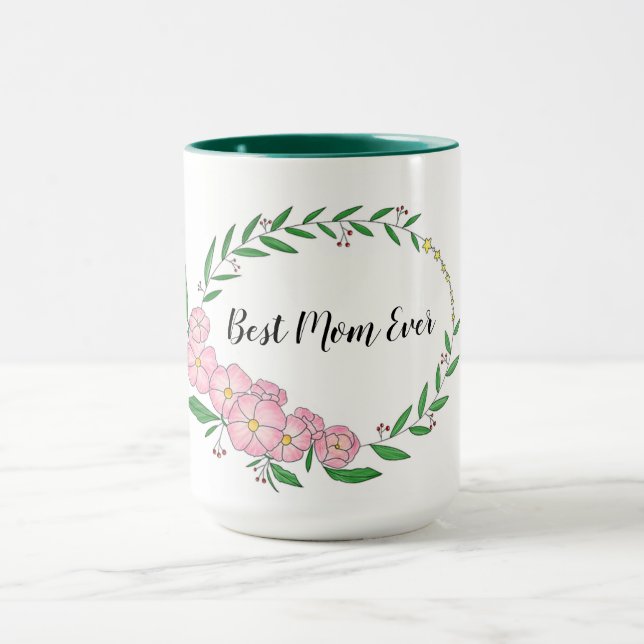 Caneca Melhor Mãe Nunca (Centro)