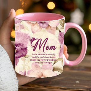 Caneca Melhor Mãe Nunca Flores De Coração Fotografa Mãe