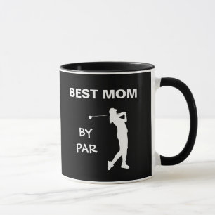 Caneca Melhor Mãe Por Mamãe De Golfe Dia de as mães De Go