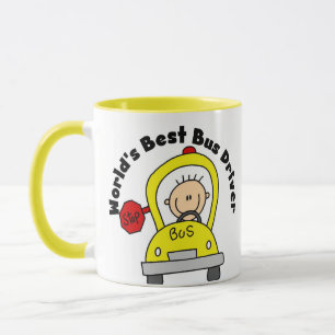 Caneca Melhor Motorista de Ônibus do Mundo