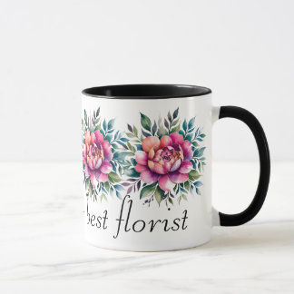 Caneca Melhor Mug para Melhor Florista