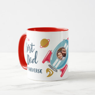 Caneca Melhor no dia dos pais do universo