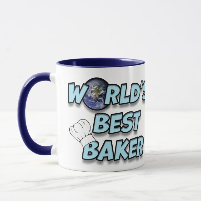 Caneca Melhor Padeiro do Mundo (Esquerda)