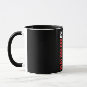 Caneca Melhor Pai De Cachorro Alguma Bandeira Americana