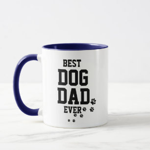 Caneca Melhor Pai De Cachorro Alguma Vez - Pet Paws Café 