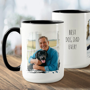 Caneca Melhor Pai de Cachorro de Todos os Tempos 2 Fotos 