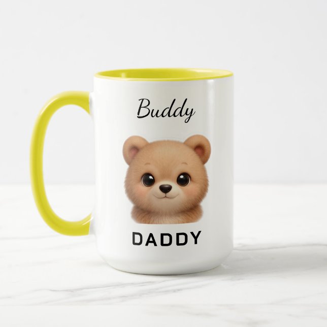 Caneca Melhor Pai de Cachorro de Todos os Tempos | Dia do (Esquerda)