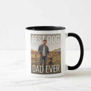 Caneca Melhor Pai de Cachorro do Mundo PhotoPop