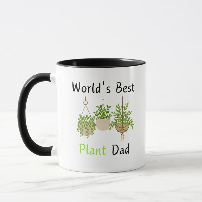 Caneca Melhor Pai de Planta do Mundo (Esquerda)