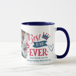 Caneca Melhor Pai de Todos Personalize Design Moderno
