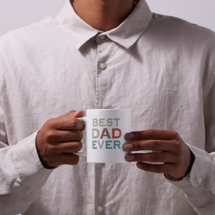Caneca Melhor Pai do Dia de os pais de Fotografia Moderno