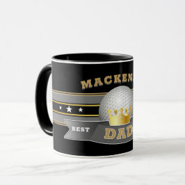 Caneca Melhor PAI do Mundo BOLA DE GOLFE