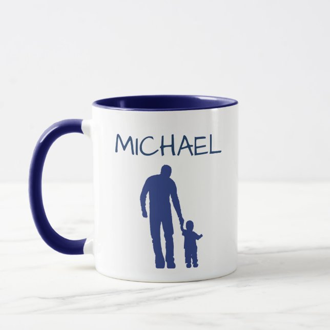 Caneca Melhor Pai do Mundo com Nome  (Esquerda)