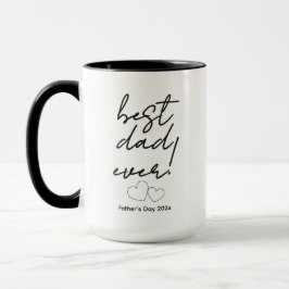 Caneca Melhor Pai do Mundo! (corações)