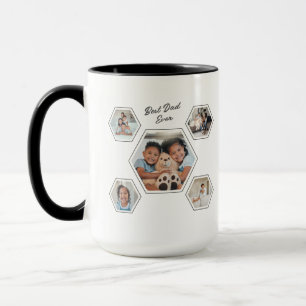 Caneca Melhor Pai do Mundo Modelo de Dez Fotos Lembrança 