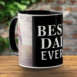 Caneca Melhor Pai do Mundo no Dia dos Pais 2 Colagem de F