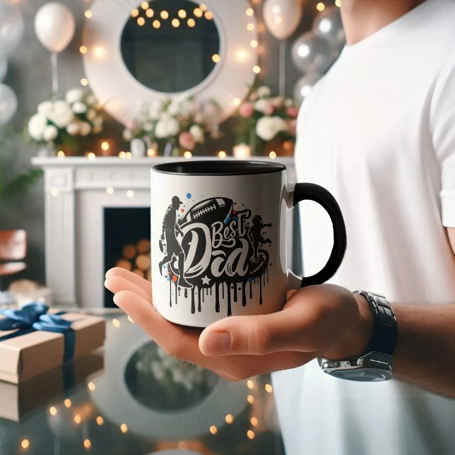 Caneca Melhor Pai, pai e filho, grafite Mug (Criador carregado)