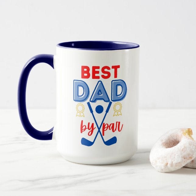 Caneca Melhor Pai Por Par Mug (Com Donut)