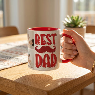 Caneca Melhor Papai Foto Personalizada Presente do Dia do
