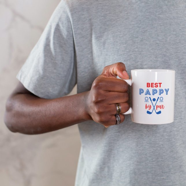 Caneca Melhor Pappy por Par Golf Mug (Criador carregado)