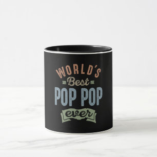 Caneca Melhor Pop de Pop mundos