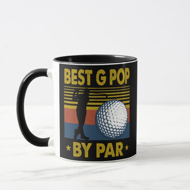 Caneca Melhor Pop G Dos Homens Por Um Disco Engraçado Que (Esquerda)
