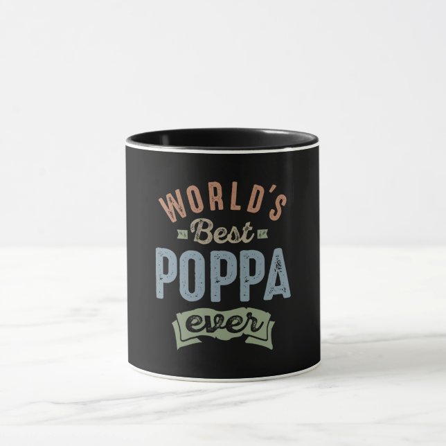 Caneca Melhor Poppa do Mundo (Centro)
