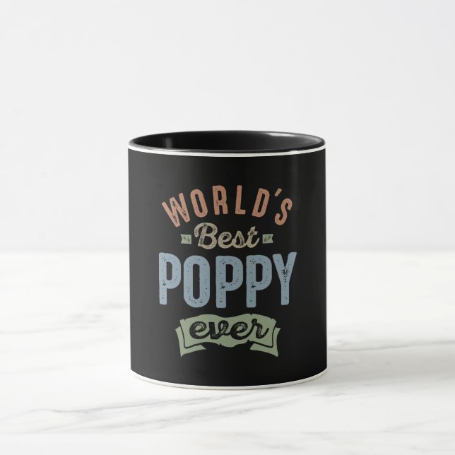 Caneca Melhor Poppy do Mundo (Centro)