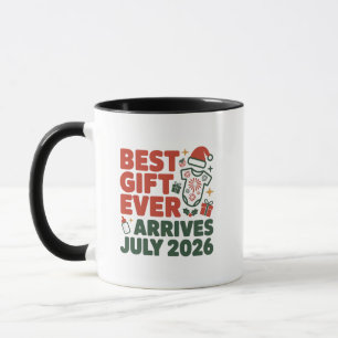 Caneca Melhor Presente Chega em Julho 2026 Natal Casais