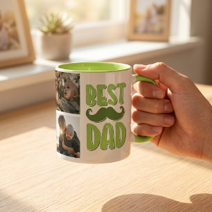 Caneca Melhor Presente do Dia dos Pais com Foto Personali