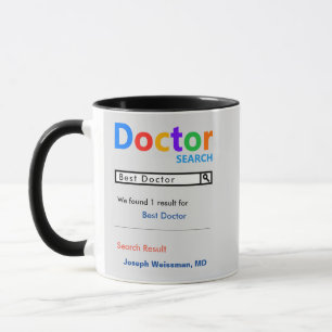 Caneca Melhor Presente Do Médico Personalizado Engraçado