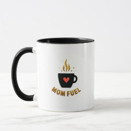 Caneca Melhor presente para mãe - "Combustível da Mamãe"
