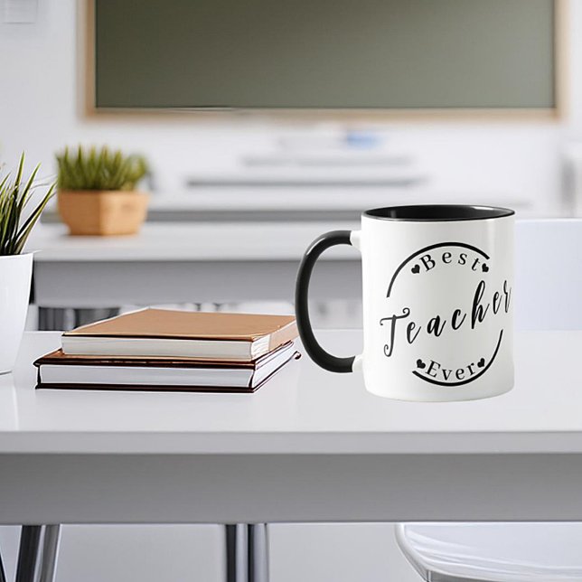 Caneca Melhor professor de todos os tempos (Criador carregado)