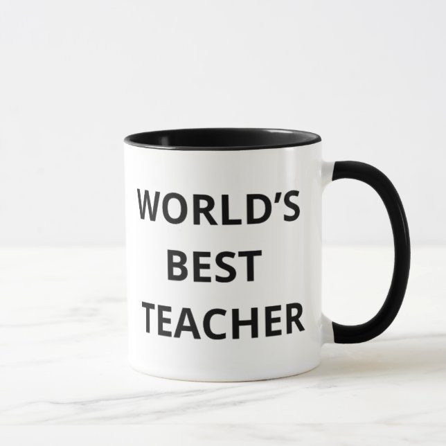 CANECA MELHOR PROFESSOR DO MUNDO (Direita)