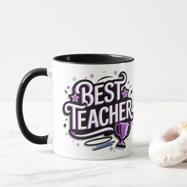 Caneca Melhor Professora (Com Donut)