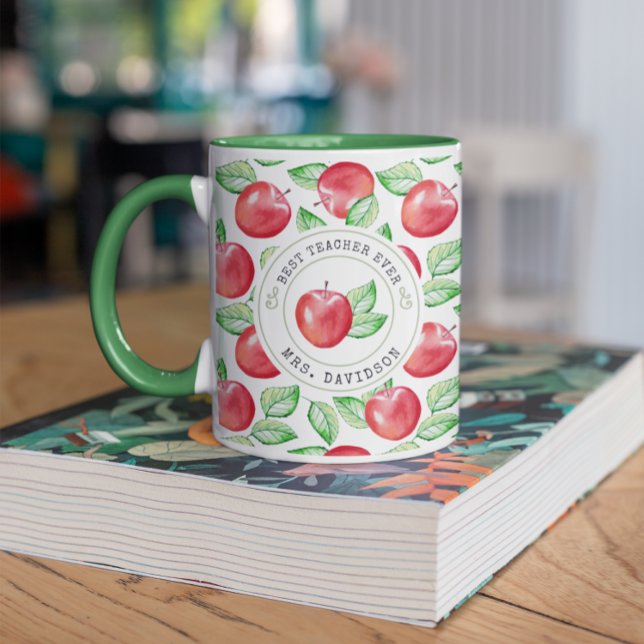 Caneca Melhor Professora Alguma Vez Personalizada Coffee  (Criador carregado)