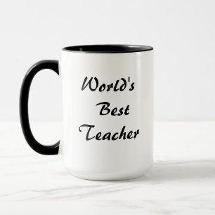 Caneca Melhor Professora do Mundo