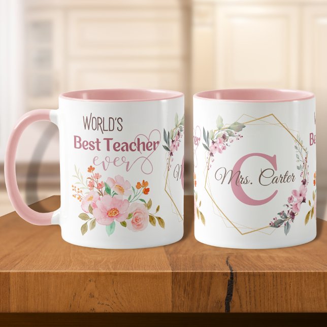 Caneca Melhor Professora do Mundo Alguma Vez Personalizad (Criador carregado)
