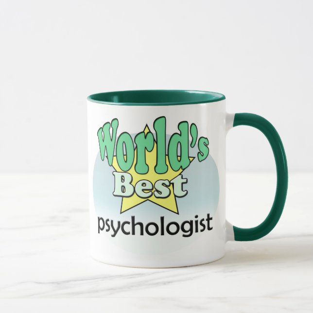 Caneca Melhor Psicólogo do Mundo (Direita)