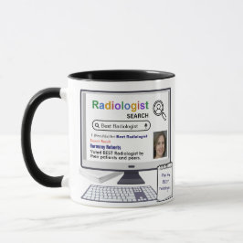 Caneca Melhor Resultado Da Pesquisa Radiologista Engraçad
