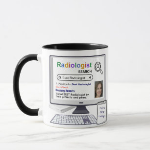 Caneca Melhor Resultado Da Pesquisa Radiologista Engraçad