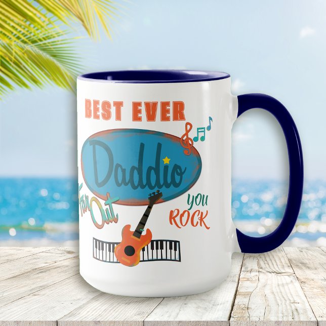 Caneca Melhor Retro de Excesso de Daddio (Criador carregado)