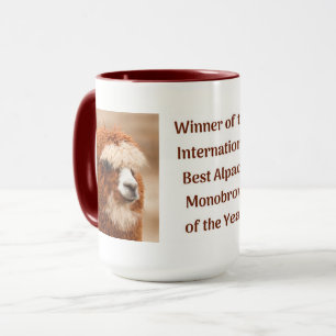 Caneca Melhor Sobrancelha Única de Alpaca