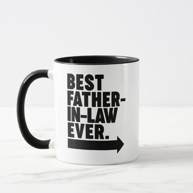 Caneca Melhor sogro de sempre (Esquerda)