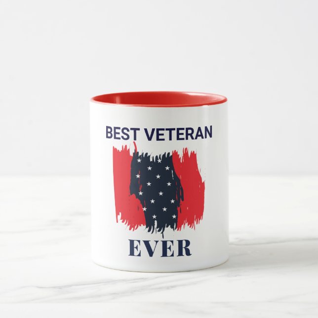 Caneca Melhor Veterano Nunca Combo Mug (Centro)