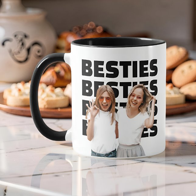 Caneca Melhores Amigas Foto Personalizada Presente da Mel (Criador carregado)