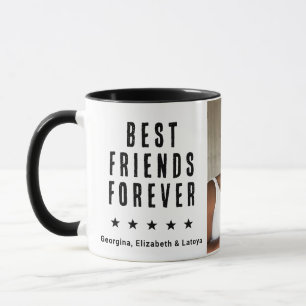 Caneca Melhores Frends para BFF Besties Foto de Amizade