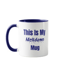 Meltdown Mug - Engraçado Burnout Gift
