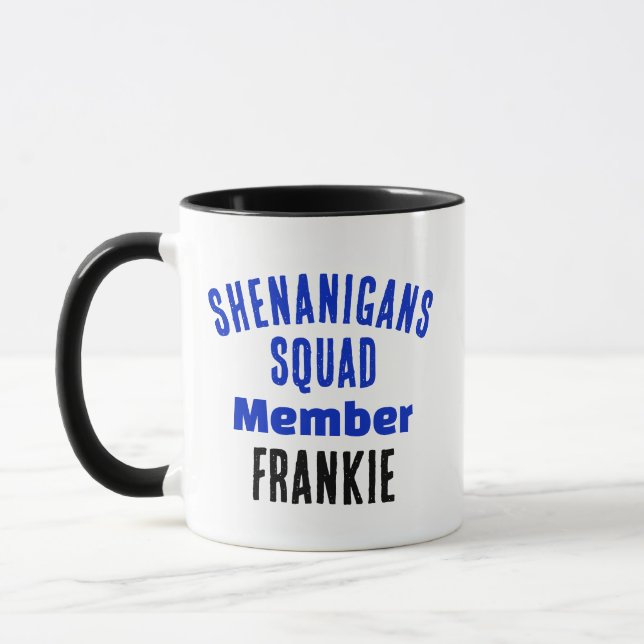 Caneca Membro do Esquadrão Shenanigans (Esquerda)